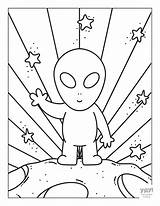 Alien Coloring Pages Free Printables sketch template
