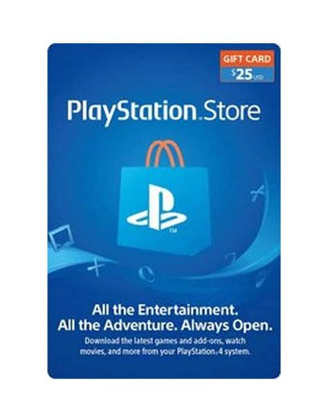 PSN 25 USD PlayStation Store Gift Card [Digital Code] - iTech ...