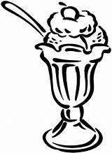 Ice Cream Sundae Coloring Sheet Coloring Pages sketch template