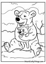 Bear Coloring Pages Updated 2021 sketch template