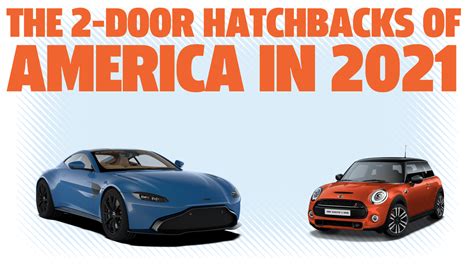 The State Of Two-Door Hatchbacks In 2021 America Is Very Weird