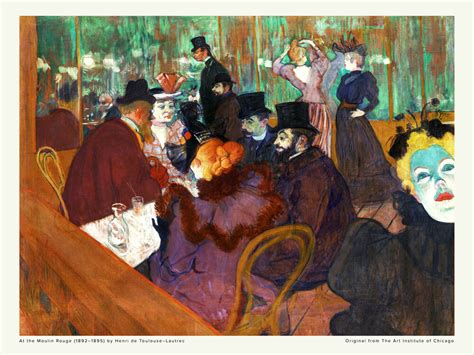 Art Classics wall art - 'Henri de Toulouse–Lautrec: At the Moulin Rouge' | Photocircle.net