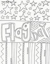 Flag Day Coloring Printables sketch template