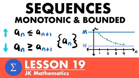 Monotonic & Bounded Sequences - Calculus 2