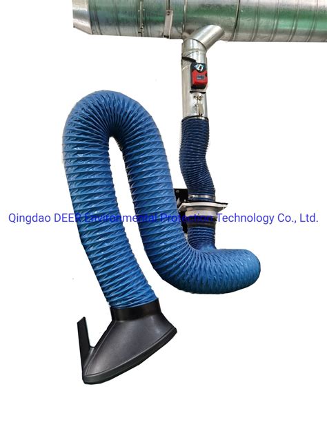 Flexible Welding Duct Exhaust Hose/Fume Extractor Arms/Welding Fume Extraction Duct Hood - China ...