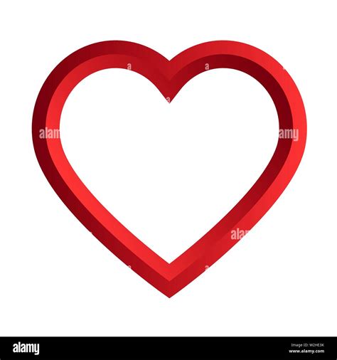 Heart icon. Vector illustration for Valentines day, wedding, celebration Stock Vector Image ...