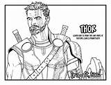 Avengers Thor Coloring Pages At GetColoringscom  Free printable sketch template