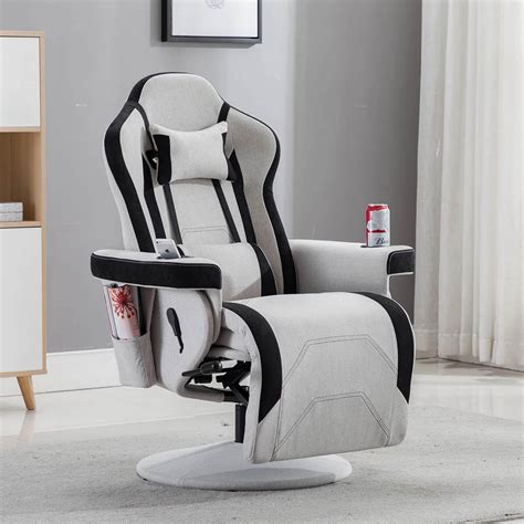 Gaming Recliner, Best Reclining Gaming Chair Racing Style with Cup Hol – homrest