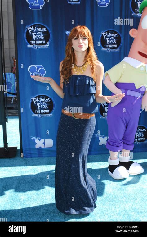 Bella Thorne at arrivals for PHINEAS AND FERB: ACROSS THE 2nd DIMENSION ...