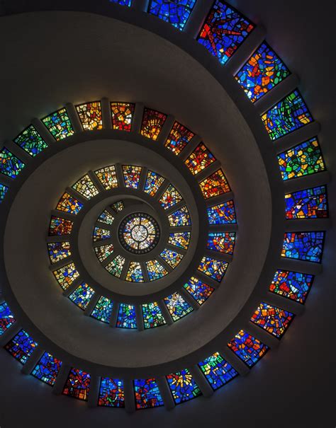 Spiral Stained Glass Window Free Stock Photo - Public Domain Pictures