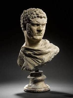 Bust of Roman Emperor Caracalla for London Auction - Auction Publicity : Auction Publicity