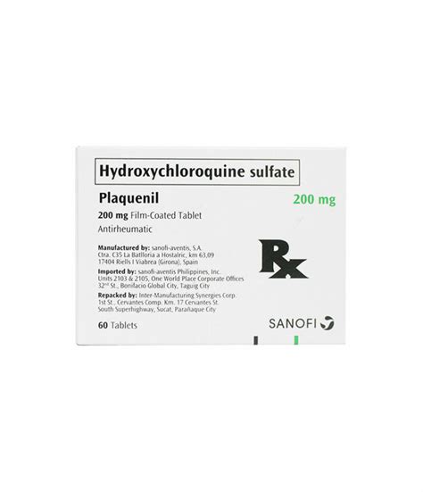 Plaquenil 200 Mg Tablet - Rose Pharmacy Medicine Delivery