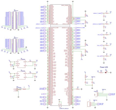 Raspberry Pi Minimal Compute Module - OSHWLab