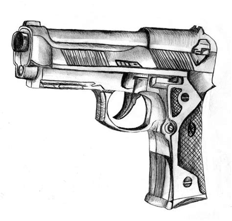 Cool Drawings Of Guns | gun sketch by CcHIKAA on deviantART | Daring ...