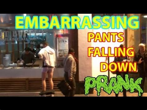 EMBARRASSING! PANTS FALLING DOWN PRANK - (BRITAIN'S MOST WANTED) - YouTube