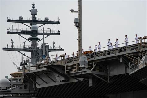 USS Ronald Reagan Carrier Strike Group Departs Yokosuka for 2022 Deployment