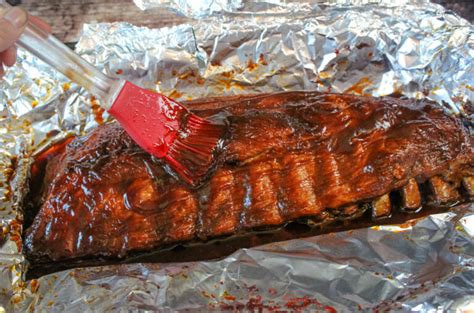 Oven Baked BBQ Baby Back Ribs - Baked Broiled and Basted