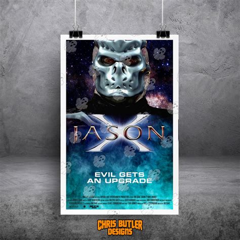 Jason X 11x17 Alternative Movie Poster – ChrisButlerDesigns