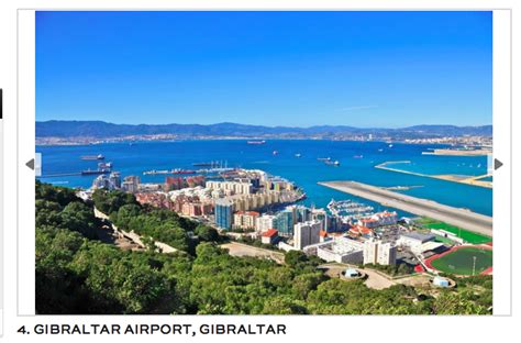 May 02 - Gibraltar Airport Polled Fourth In “Most Scenic Airport Landing” - Your Gibraltar TV (YGTV)