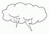 Clouds Coloring Pages For Kids  Home sketch template