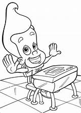 Free Jimmy Neutron Drawing To Print And color  Coloring sketch template