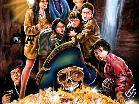 The Goonies movie poster made in Digital Painting | Etsy