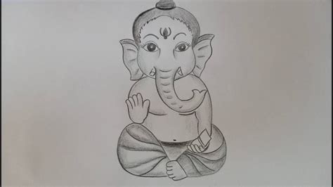 Incredible Collection of Full 4K Drawing Vinayagar Images: Over 999 ...