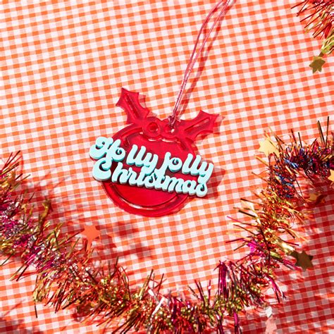 Holly Jolly Christmas Decoration | fizzgoespop