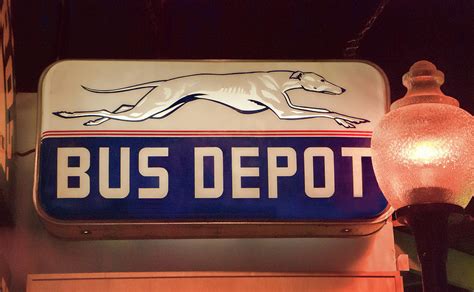 Greyhound Bus Depot Photograph by Phyllis Taylor - Fine Art America