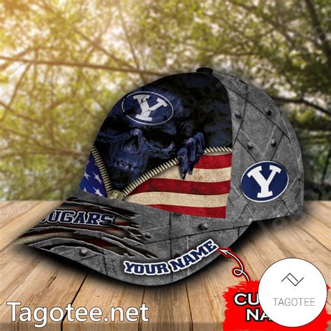 Byu Cougars Mascot Custom Caps - Tagotee