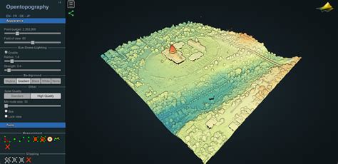 OpenTopography Potree Point Cloud Treasure Hunt | OpenTopography