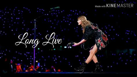 Taylor Swift : Long Live Lyrics - YouTube