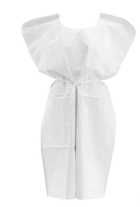 PATIENT PAPER GOWNS - DISPOSABLE, 3PLY WITH TIES - Kejo Limited Company