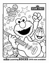Free Printable Sesame Street Coloring Page Elmo Pages  sketch template