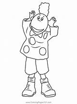 Jake Coloring Page For Kids  Free Tweenies Printable Pages sketch template