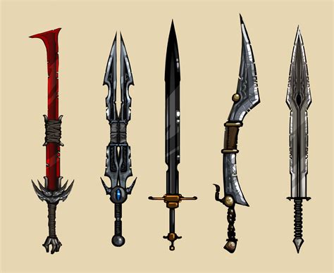 Blade Set 2 Sword Drawing Weapon Concept Art Sword Ar - vrogue.co