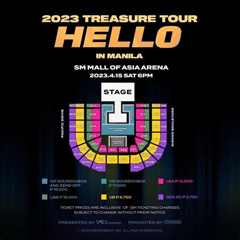 TREASURE HELLO TOUR IN MOA ARENA DAY 1, Tickets & Vouchers, Event ...