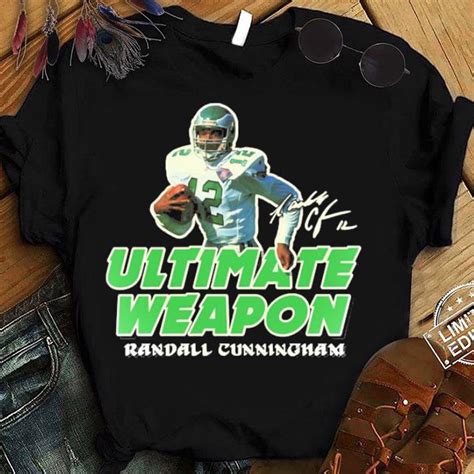 Philadelphia Eagles Randall Cunningham Ultimate Weapon Signed Shirt, hoodie, sweater, longsleeve ...