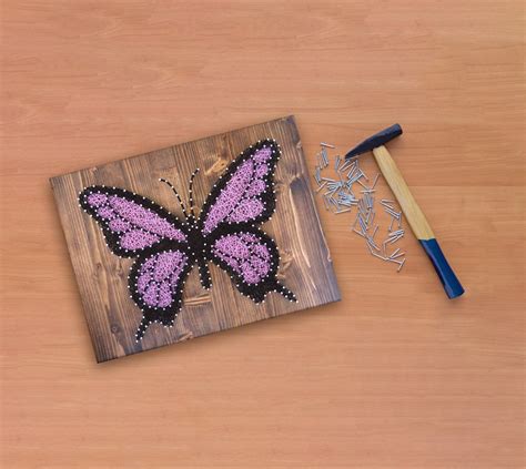 Butterfly String Art Kit DIY Kit Includes All Craft Supplies - Etsy