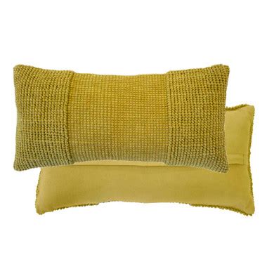 Rhodes Pickle Long Filled Cushion by Bambury | My Linen