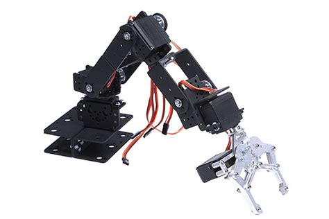 raspberry pi - Name of large robotic arms (two finger) with wrist, arm, hands and spinning ...