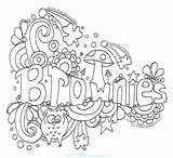 Brownie Coloring Pages At GetColoringscom  Free Printable Colorings sketch template