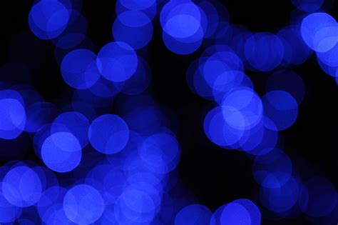 Lights | Free Stock Photo | Blurred blue lights | # 9219