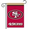 Briarwood Lane San Francisco 49ers Garden Flag Nfl Licensed 18" X 12.5" : Target