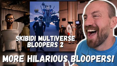 HILARIOUS BLOOPERS! Skibidi Toilet Multiverse BLOOPERS 019-020 (REACTION!!!) - YouTube