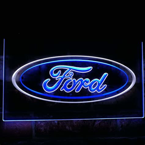 Ford car Transport Bar Decoration Gift Dual Color Led Neon Sign st6-d0007 | Neon signs, Led neon ...