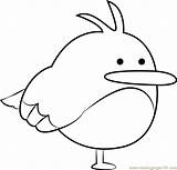 Pitch Coloring Page For Kids  Free Kirby Printable Pages sketch template
