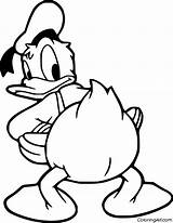 Donald Duck Coloring Pages 49 Free Printables  ColoringAll sketch template