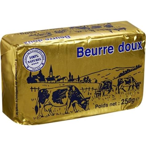 Beurre Doux ALAIN LEDANEC : la plaquette de 250g à Prix Carrefour