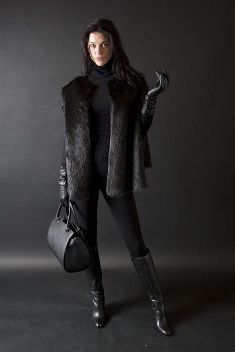 Long Leather Gloves, Leather Thigh High Boots, Leather Boots, Long Gloves, Free Poster ...